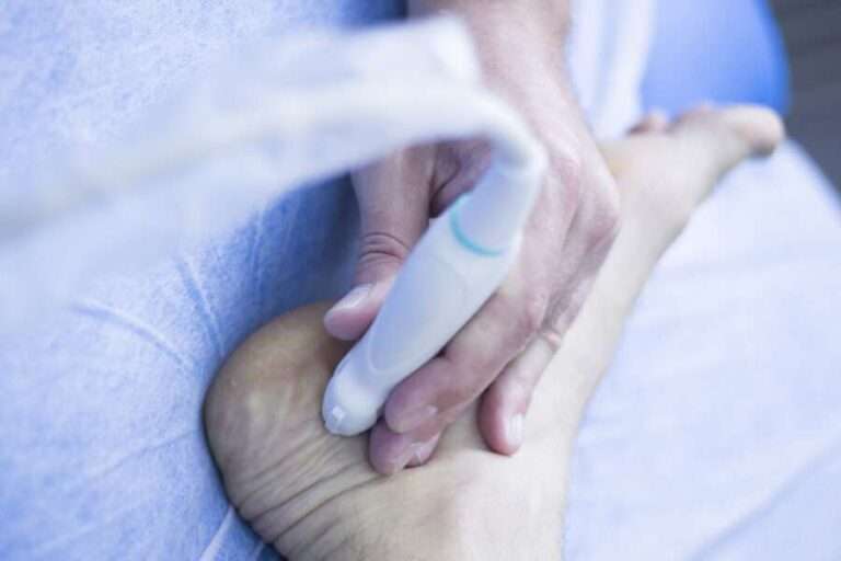 Image de :Foot ultrasound imaging